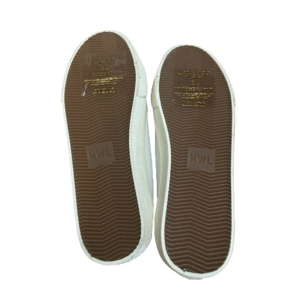 Madewell Sidewalk Low-top in Leather and Calf Hair Wave Edition Sneakers - Picture 4 of 5